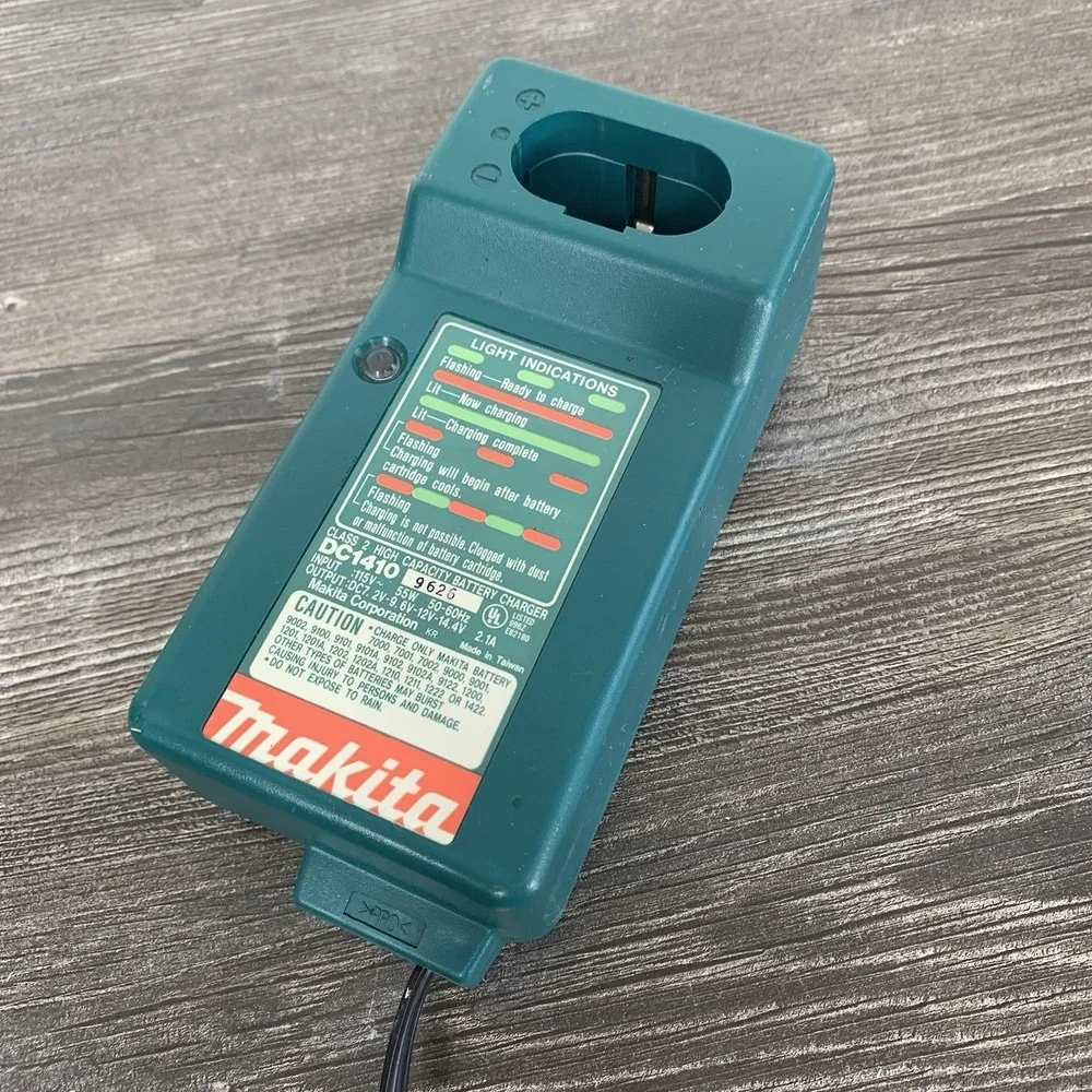 Makita DC1410 Class‎ 2 High Capacity Battery Charger Ni-Mh & Ni-Cd 7.2V 9.6V 12V